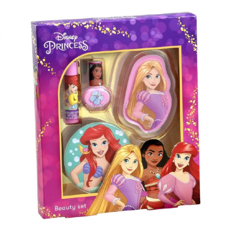 Set accesorii machiaj si unghii cu oglinda inclusa Disney Princess 1675 [1]