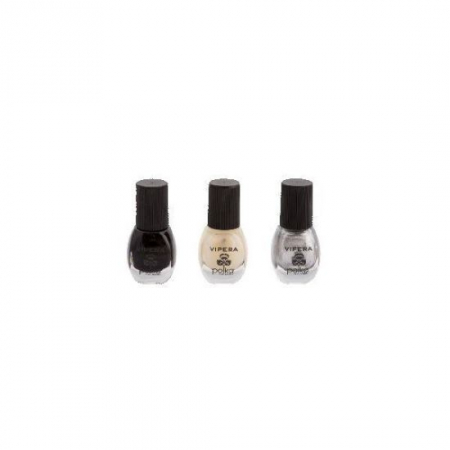 UNGHII - Set artistic pentru manichiura Little Black Dress 04, Vipera 57304, 16,5 ml
