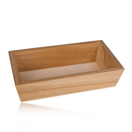 Set baie 3 produse de ingrijire corporala Herbal Spa, in tava din lemn, Accentra, 6059178 [1]