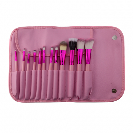 Set basic 12 pensule machiaj, Sweet Pink, Lila Rossa [2]