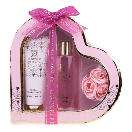 Import - Set cadou baie Essence of Beauty – Trandafir & Floare de Cireș, Accentra, 6062138