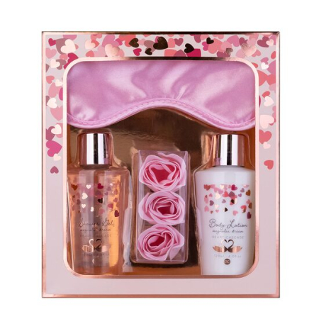 Import - Set cadou de baie Accentra Heart Cascade Magnolia Dream, 6051362