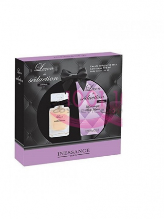 Set cadou INESSANCE Leçon de séduction Intense (apa de toaleta+lotiune de corp) [1]