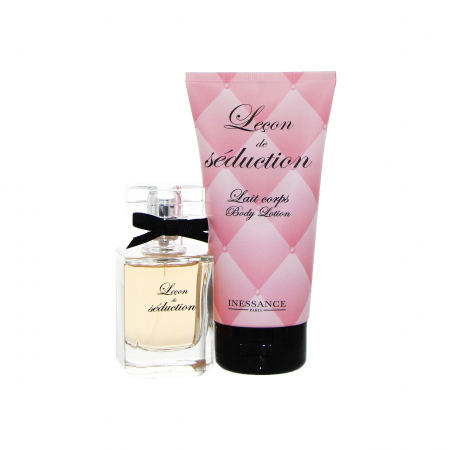 Set cadou INESSANCE Leçon de séduction Intense (apa de toaleta+lotiune de corp) [0]