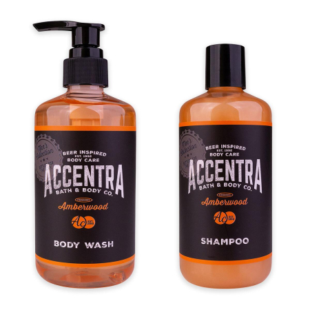 Set cadou pentru barbati cu gel de dus si sampon, Accentra, 6063161, 600ml [1]