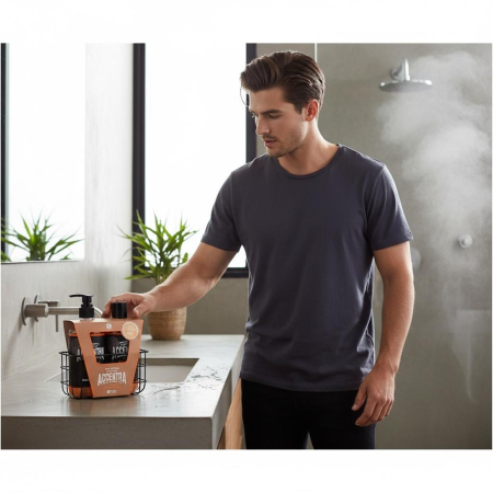 Set cadou pentru barbati cu gel de dus si sampon, Accentra, 6063161, 600ml [5]
