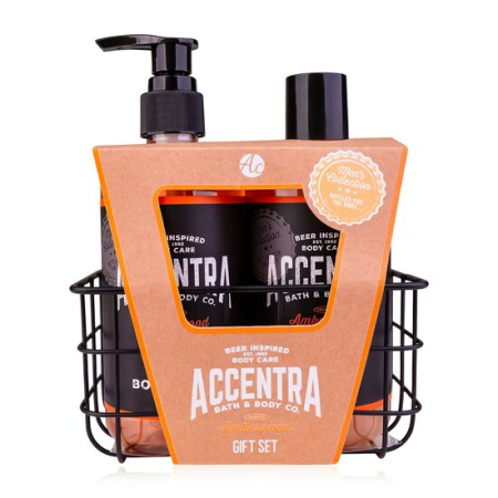 Fara Categorie - Set cadou pentru barbati cu gel de dus si sampon, Accentra, 6063161, 600ml