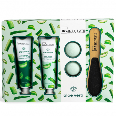 CADOURI - Set cadou, tratament pentru picioare, IDC Institute ALOE VERA AQ-42165