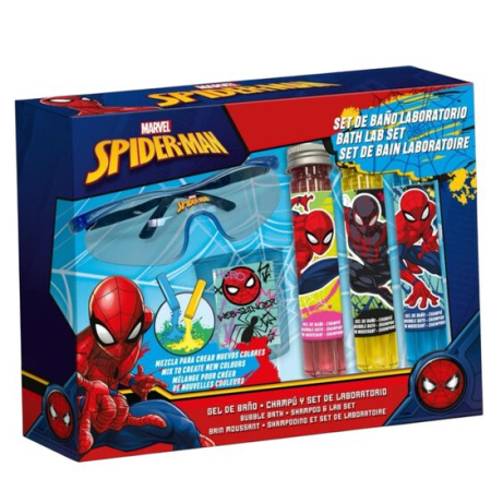 Import - Set cosmetic Spiderman, pentru baie și joaca Spiderman – Laborator, 2569
