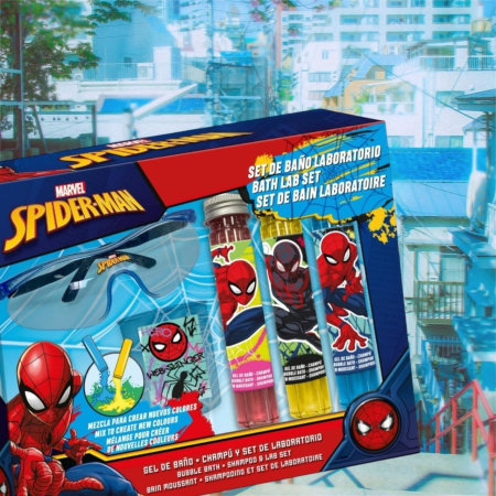 Set cosmetic Spiderman, pentru baie și joaca Spiderman – Laborator, 2569 [2]