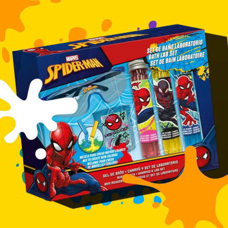 Set cosmetic Spiderman, pentru baie și joaca Spiderman – Laborator, 2569 [3]