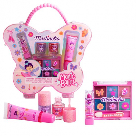 Import - Set cosmetice pentru fetite Butterfly, Magic Ballet, 12110, Martinelia