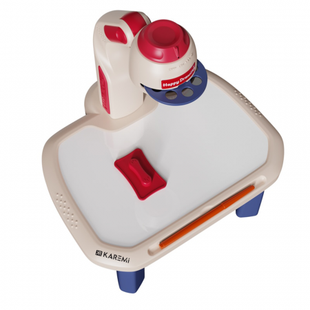 Set creativ pentru desen Karemi, cu proiector si accesorii incluse, joc educativ, 3-8 ani [0]