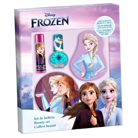 Import - Set cu accesorii pentru machiaj si unghii, Frozen, Lorenay 1699