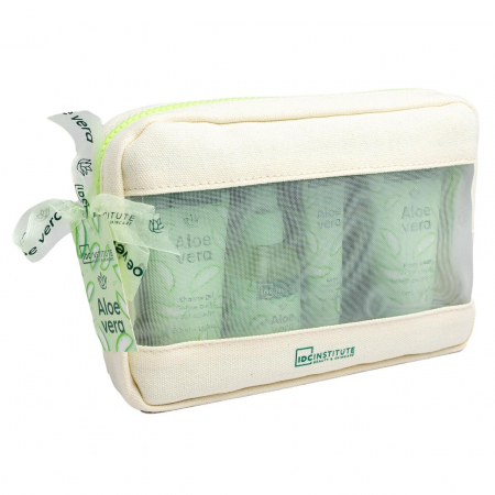Set cu produse de baie Aloe Vera Travel Essential, IDC Institute, 44157 [2]