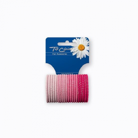 Import - Set de 20 de bucati elastic de par Top Choice 22395