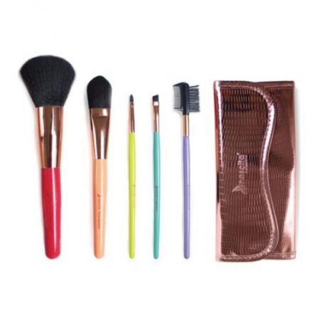 Fara Categorie - Set de 6 Pensule machiaj Lux , Bamboo, Nascita