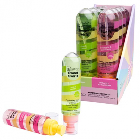 Import - Set de 8 Bucati asortate Demachiant facial gel Sweet Swirls, 200ml, IDC Institute, 44125
