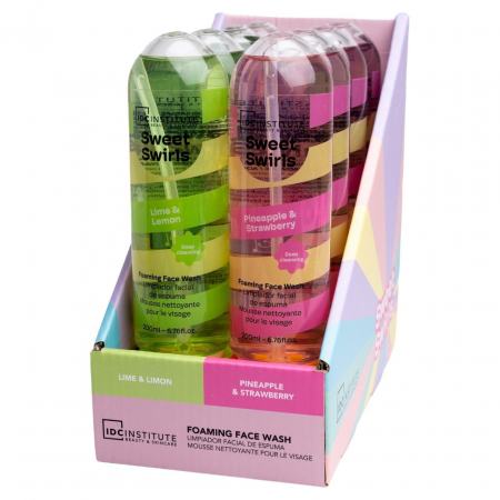 Set de 8 Bucati asortate Demachiant facial gel Sweet Swirls, 200ml, IDC Institute, 44125 [2]