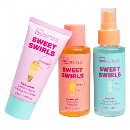 Set de ingrijire corp Sweet Swirls Travel, IDC Institute, 44169 [2]
