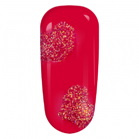 Set decor unghii, Lila Rossa, sclipici cu efect neon [5]