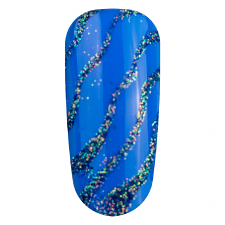 Set decor unghii, Lila Rossa, sclipici cu efect neon [10]