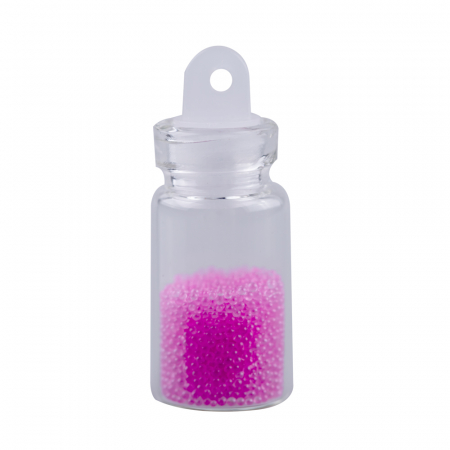 UNGHII - Set decor unghii, sticlute pietricele tip caviar, 12 buc, DU19-4