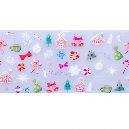 Set folii de transfer Lila Rossa, Christmas Collection, 10 buc [8]