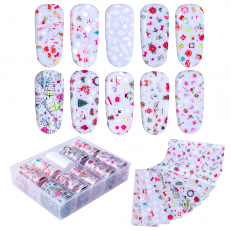 Set folii de transfer Lila Rossa, Christmas Collection, 10 buc [4]