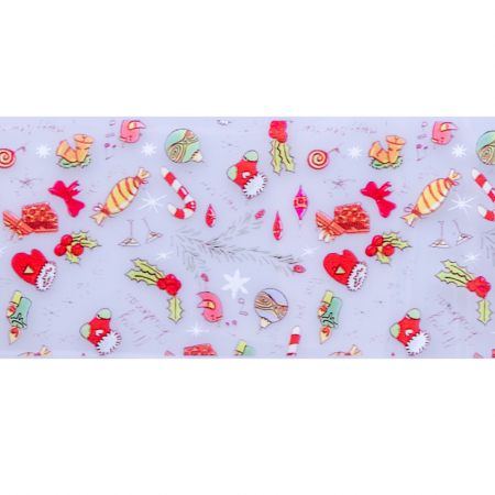 Set folii de transfer Lila Rossa, Christmas Collection, 10 buc [7]
