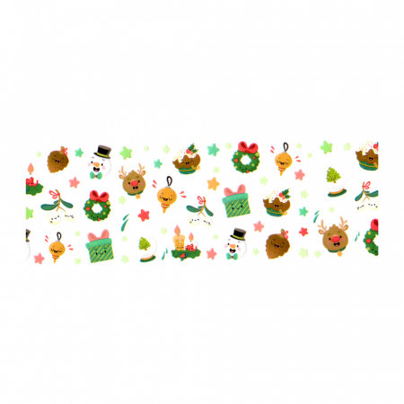 Set folii de transfer Lila Rossa, Christmas Night Collection, 10 buc [10]