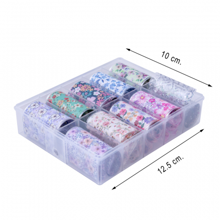 Set folii de transfer Lila Rossa, Garden Collection, 10 buc [6]
