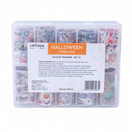 Set folii de transfer Lila Rossa, Halloween Collection, 10 buc [6]