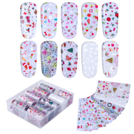 Set folii de transfer Lila Rossa, Holiday Collection, 10 buc [4]