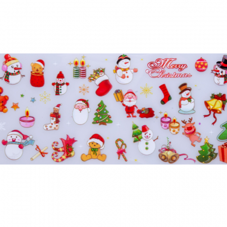 Set folii de transfer Lila Rossa, Santa's Collection, 10 buc [11]