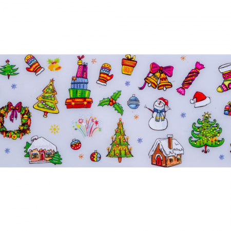 Set folii de transfer Lila Rossa, Santa's Collection, 10 buc [9]