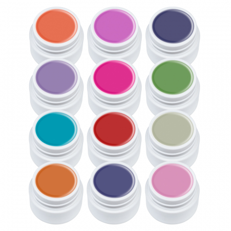 Set gel color Lila Rossa, Neon Series, 12 geluri [2]