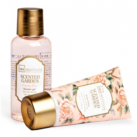 Set gel de baie si lotiune de corp Scented Garden, IDC Institute 44003, 150 ml [1]