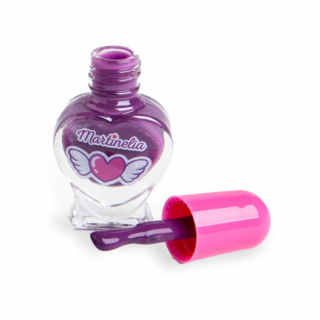 Set gloss de buze si lac de unghii Crush Nail Duo, Martinelia, 82500 - Mov [2]