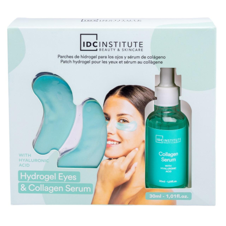 Set îngrijire Collagen Serum & Hydrogel Eye Patches, IDC Institute, 2 piese,99101 [1]
