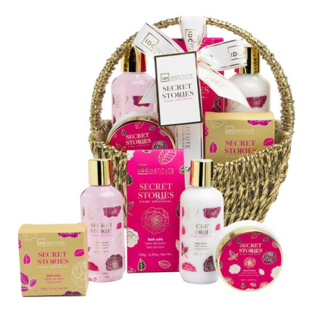 Import - Set ingrijire corporala 5 produse Secret Stories, Rose Edition, IDC Institute 42296