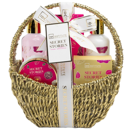 Set ingrijire corporala 5 produse Secret Stories, Rose Edition, IDC Institute 42296 [1]