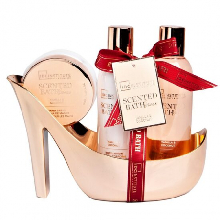MyCosmetics - Set ingrijire corporala Bronze Shoe IDC Institute 44014, 410 ml
