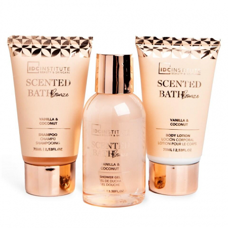 Set ingrijire corporala Scented Bath Bronze IDC Institute 44512, 260 ml [1]