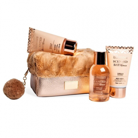 Set ingrijire corporala Scented Bath Bronze IDC Institute 44512, 260 ml [2]