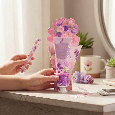 Set îngrijire maini Blossom liliac, Accentra, 6062708, 30ml [2]