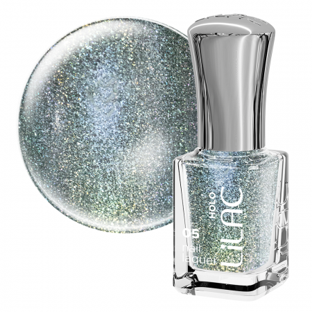 Set lac de unghii Lilac, Holographic, 12 culori [13]