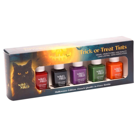 Set lac de unghii Trick or Treat Tints , 5x12ml Limited Edition – Halloween Edition, 63102, Wild&Mild [6]