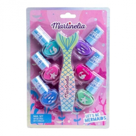 Import - Set lacuri de unghii copii Mermaid's Martinelia 12054
