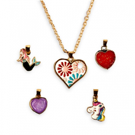 Set lantisor si 5 medalioane I'm Dreaming In Colors Martinelia 8902B [1]